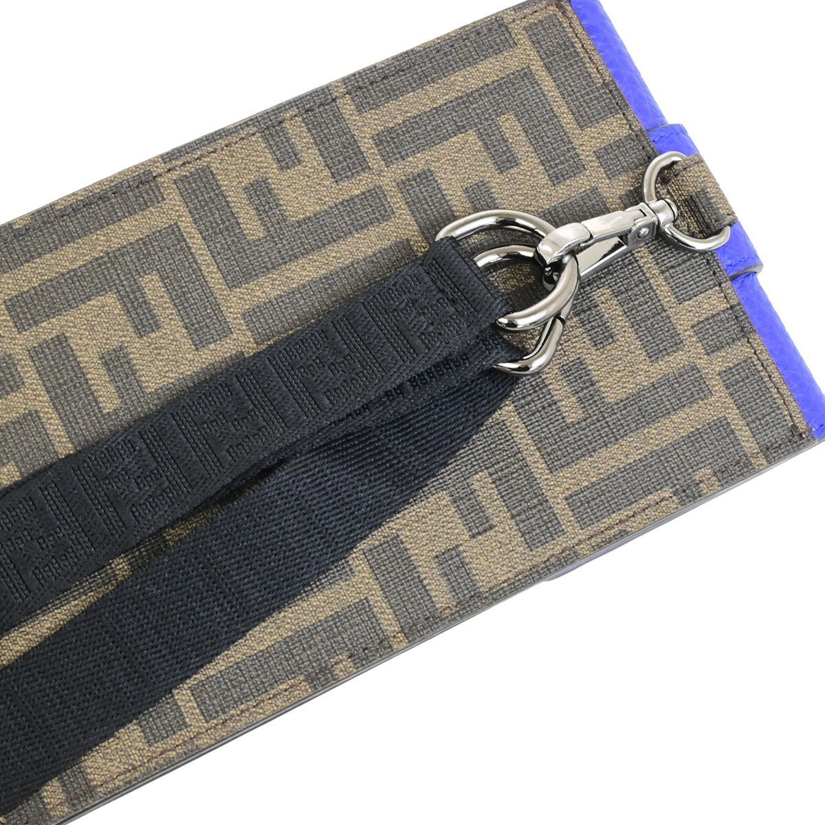Fendi Baguette Phone Holder Canvas