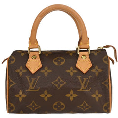 Louis Vuitton Speedy Mini HL Handbag Monogram Canvas