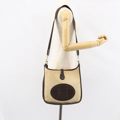 Hermes Evelyne Bag Gen III Toile and Leather