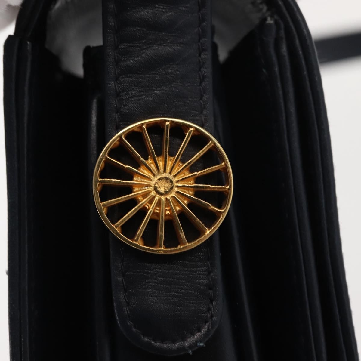 Celine C Sulky Shoulder bag Canvas and Leather