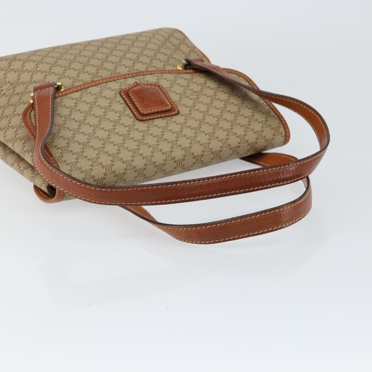 Celine Vintage Macadam Handbag Canvas