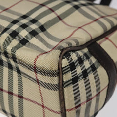 Burberry Nova Check Bowling Bag Canvas