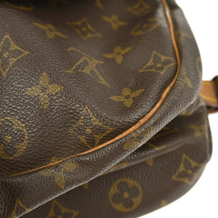 Louis Vuitton Saumur Handbag Monogram Canvas