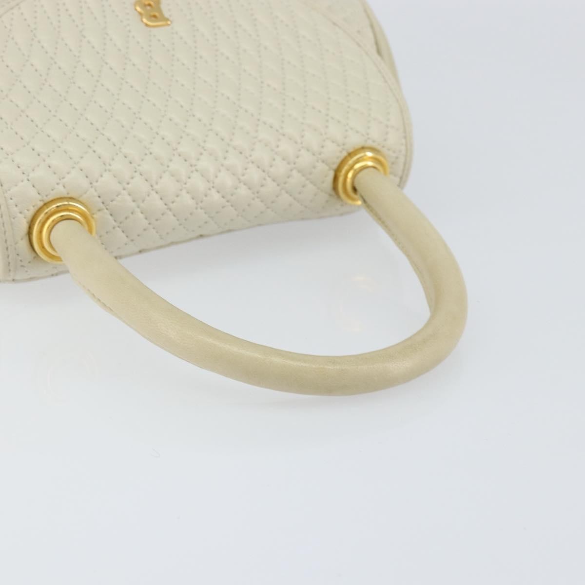 Bally Vintage Handbag Quilted Leather