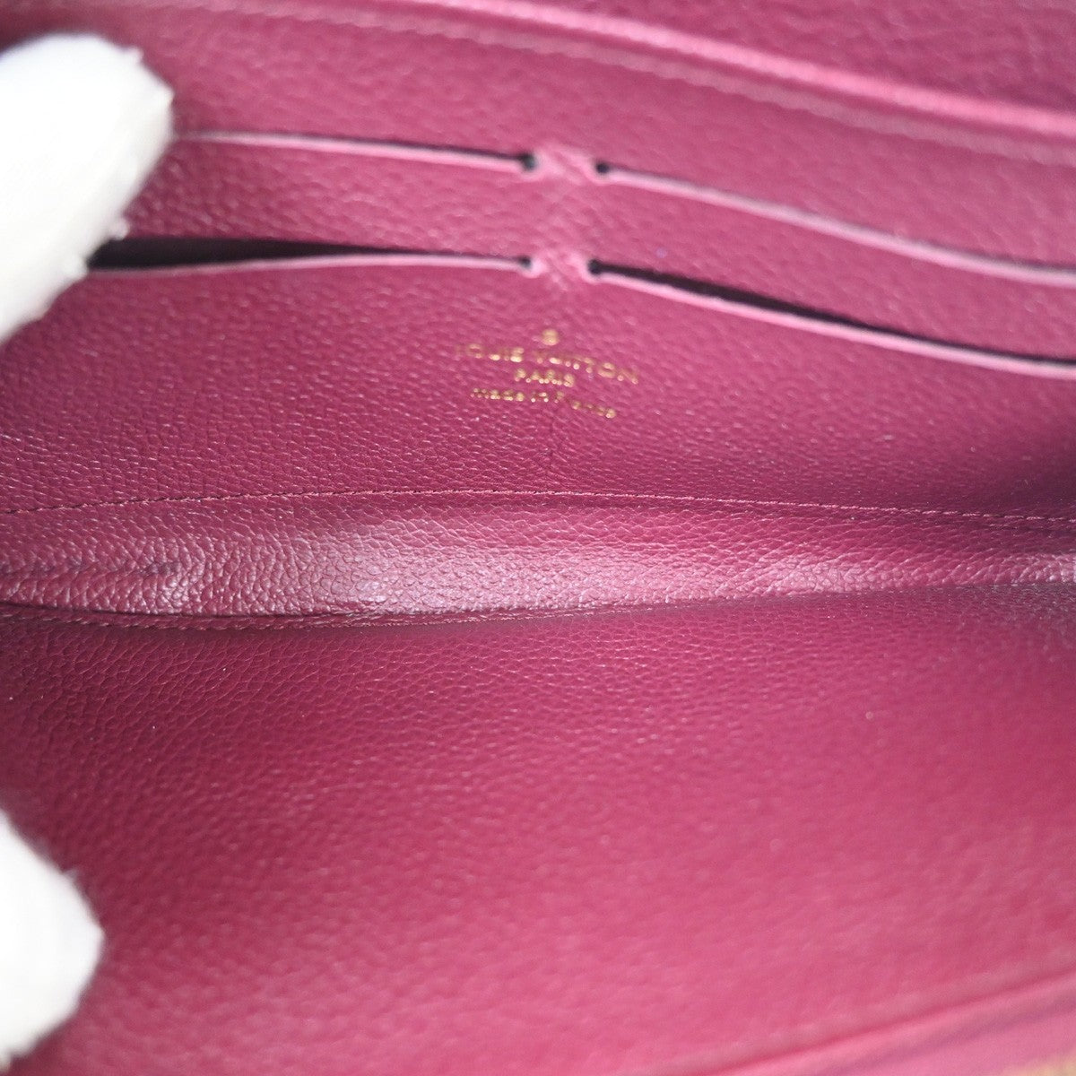 Louis Vuitton Zippy Wallet NM Leather Empreinte