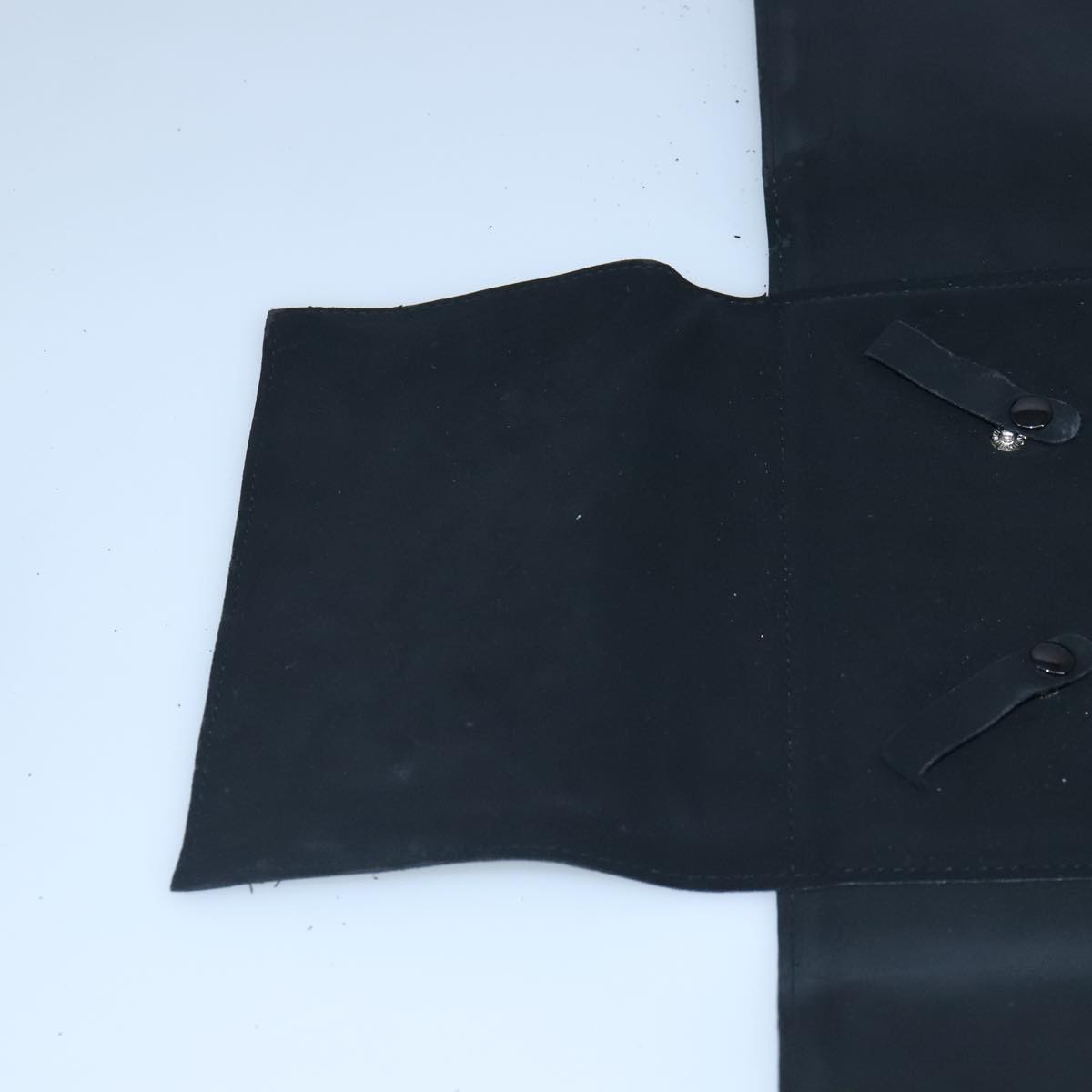 Chanel Vintage Double Strand CC Pendant Necklace Metal with Crystals