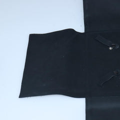 Chanel Vintage Double Strand CC Pendant Necklace Metal with Crystals