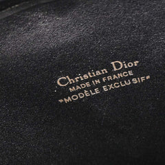 Christian Dior Vintage CD Trotter Handbag Canvas