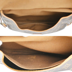 Louis Vuitton Saumur Handbag Monogram Canvas