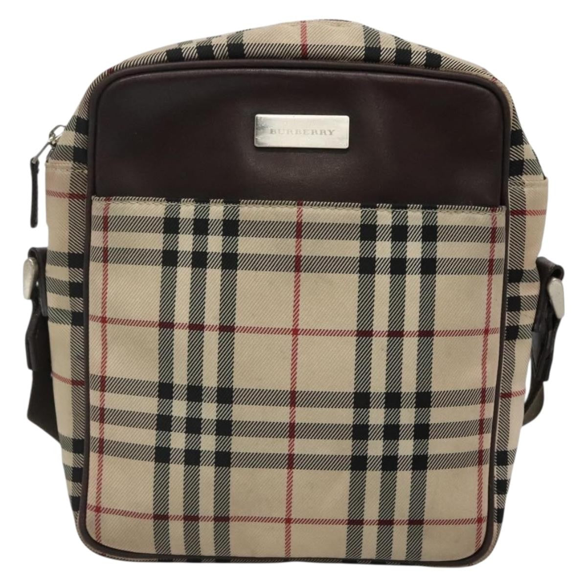 Burberry Zip Messenger Bag Nylon