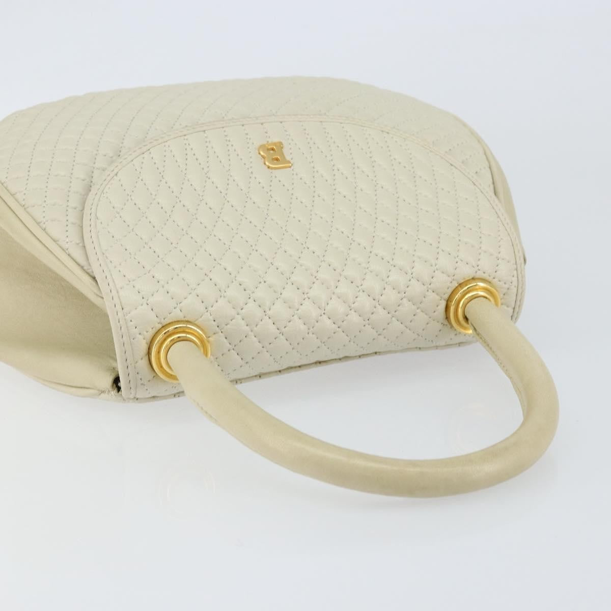 Bally Vintage Handbag Quilted Leather