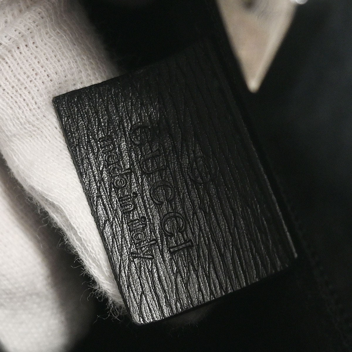 Gucci Vintage Bamboo Handle Bag Leather