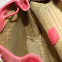 Gucci Vintage Bamboo Backpack Suede