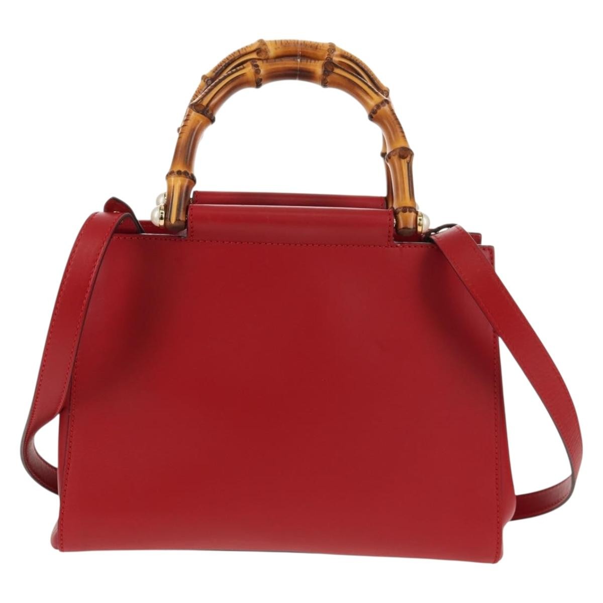 Gucci Nymphaea Top Handle Bag Leather