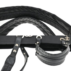 Chanel Biarritz Pocket Tote Quilted Coated Canvas