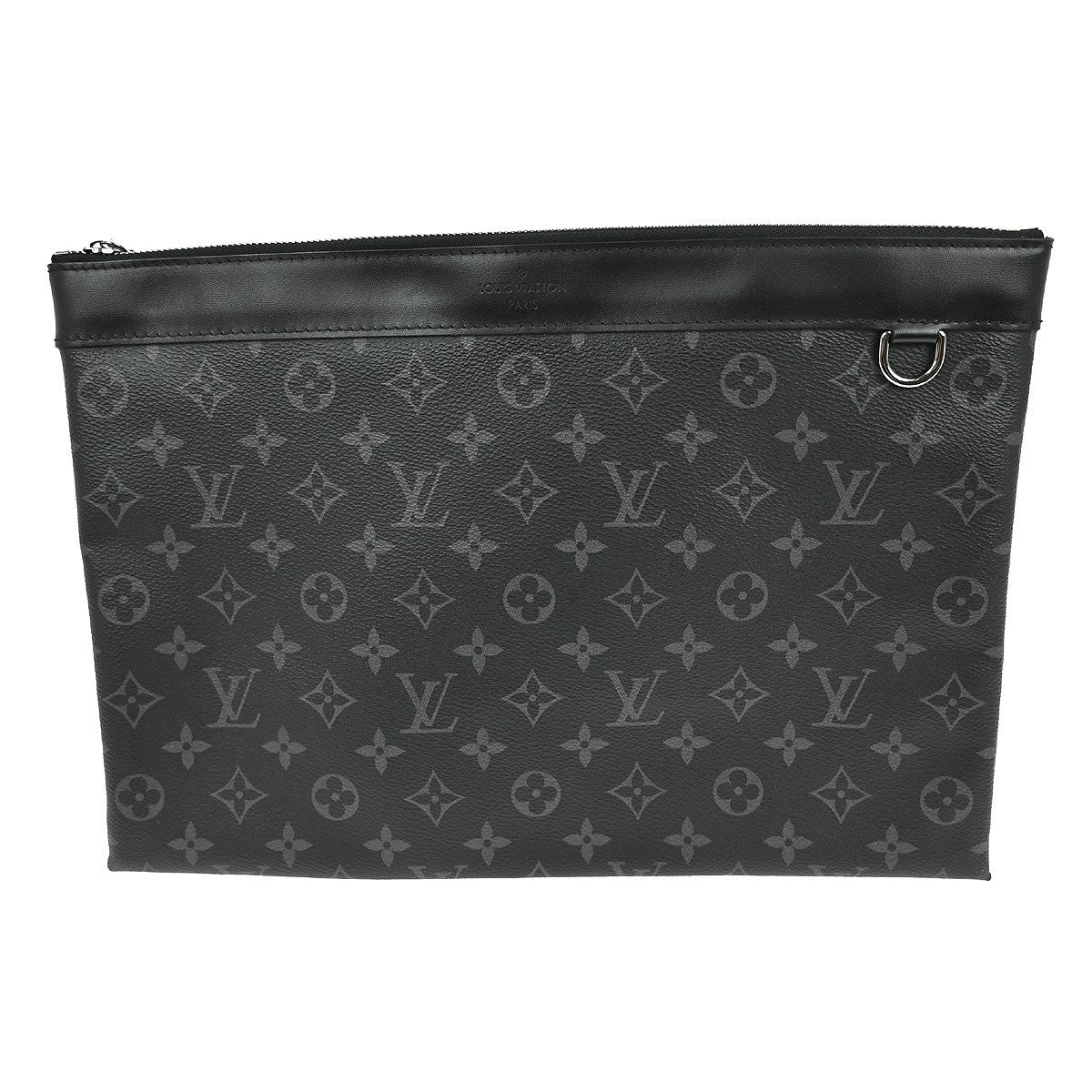 Louis Vuitton Discovery Pochette Monogram Eclipse Canvas