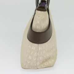 Bvlgari B.Zero1 Logomania Bag Canvas with Leather