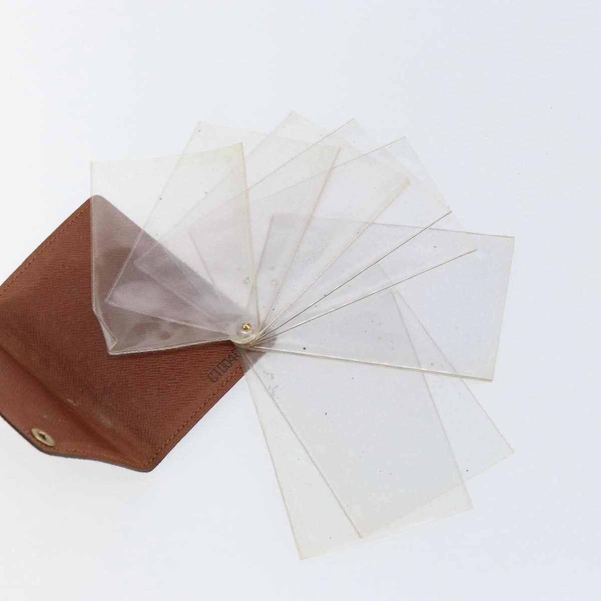 Louis Vuitton Porte Cartes Pression Card Case Monogram Canvas