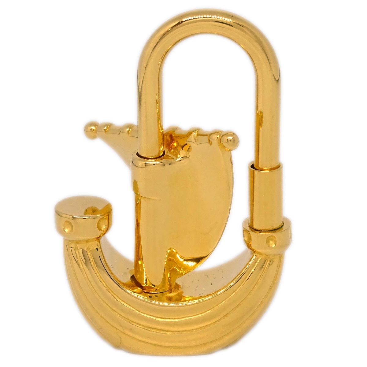Hermes Harp Cadena Padlock 1996 Limited Metal Design