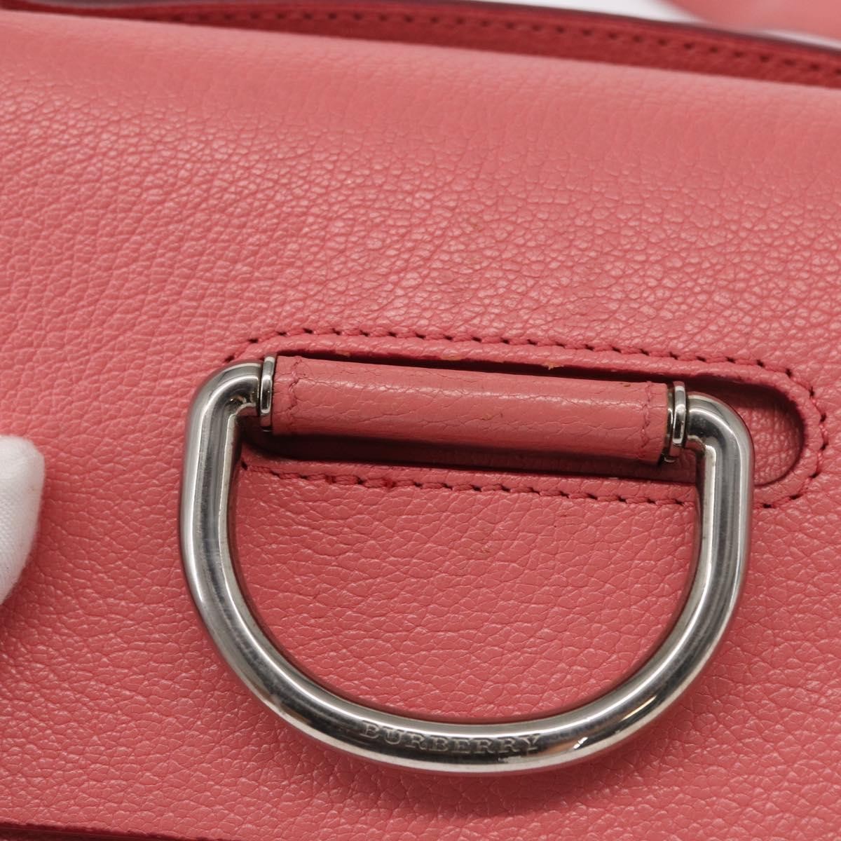 Burberry D-Ring Shoulder Bag Leather