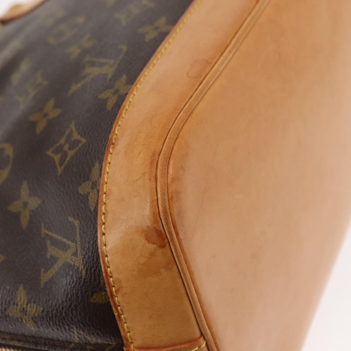 Louis Vuitton Alma Handbag Monogram Canvas