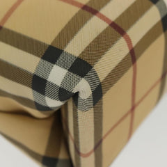 Burberry Nova Check Tote canvas check pattern