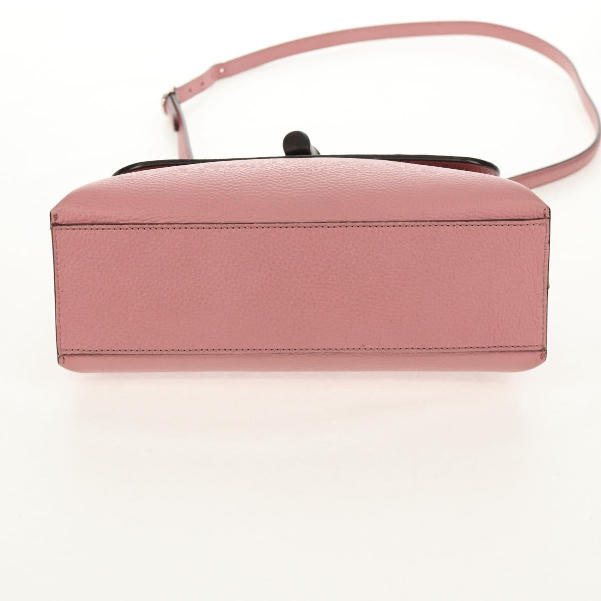 Gucci Bamboo Daily Top Handle Bag Leather