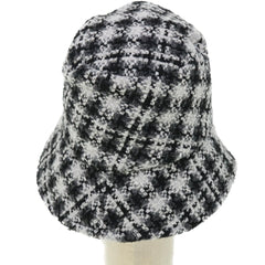 Chanel Beaded CC Bucket Hat Wool