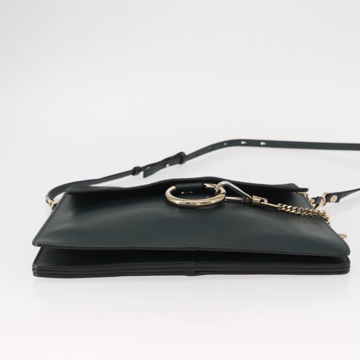 Chloe Faye Shoulder Bag Leather and Suede