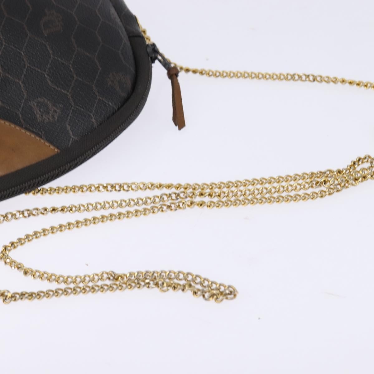 Christian Dior Vintage Honeycomb chain Canvas