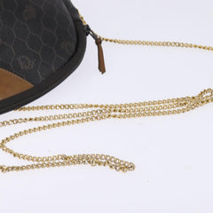 Christian Dior Vintage Honeycomb chain Canvas