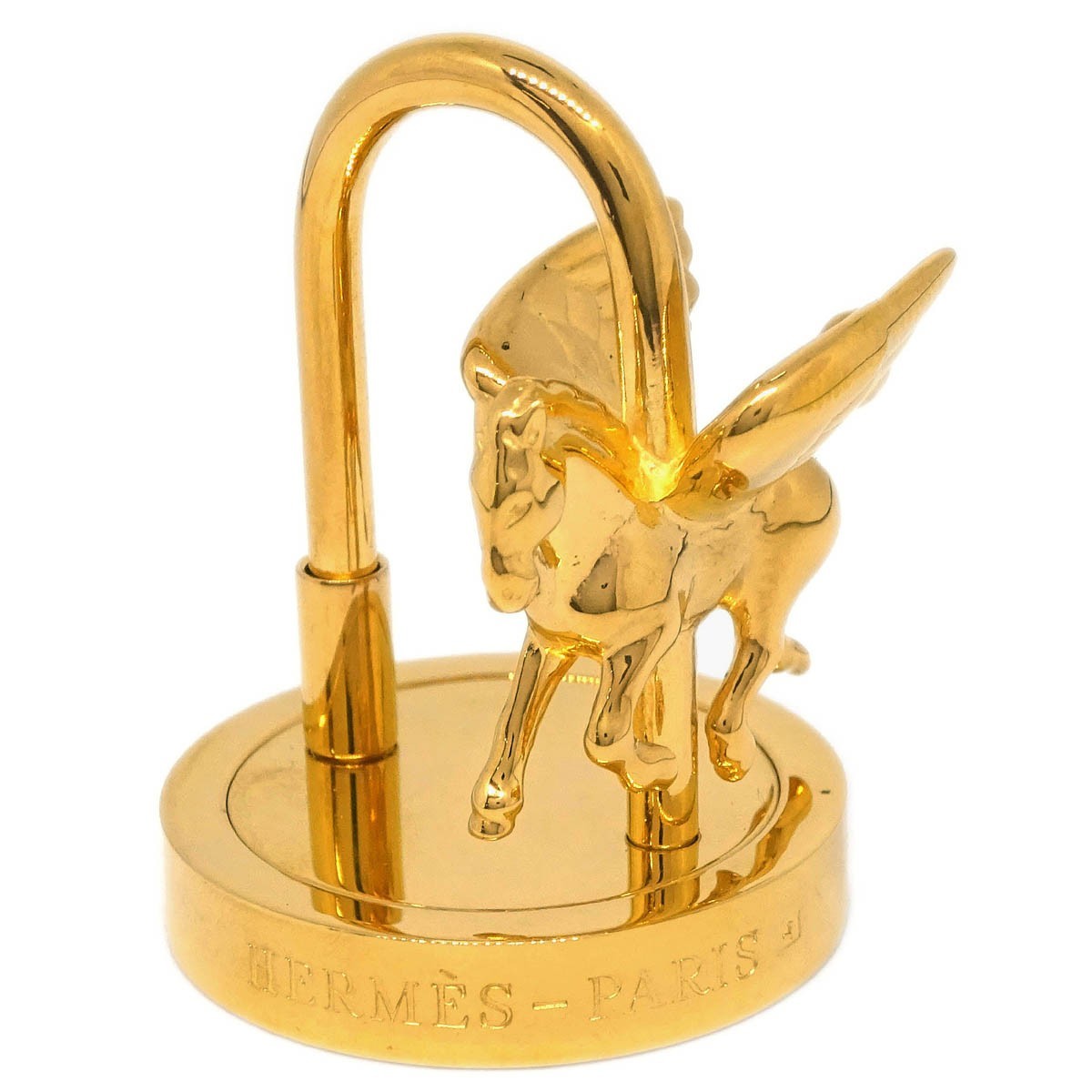 Hermes Pegasus Cadena Lock Charm Metal