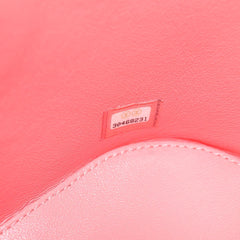 Chanel Classic Top Handle Vanity Case with Chain Quilted Lambskin