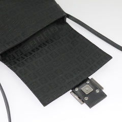 Fendi Mamma Baguette Shoulder Bag Canvas