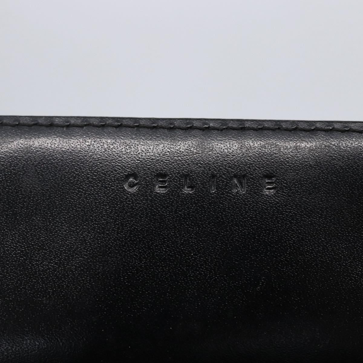 Celine Vintage Macadam Shoulder Bag Canvas