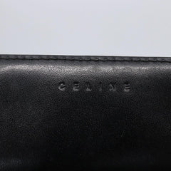 Celine Vintage Macadam Shoulder Bag Canvas