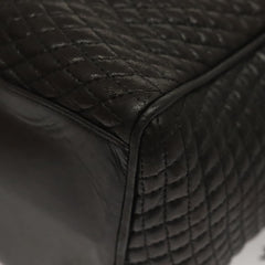 Bally Vintage Chain Shoulder Bag Quilted Leather