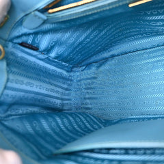 Prada Double Zip Lux Tote Saffiano Leather