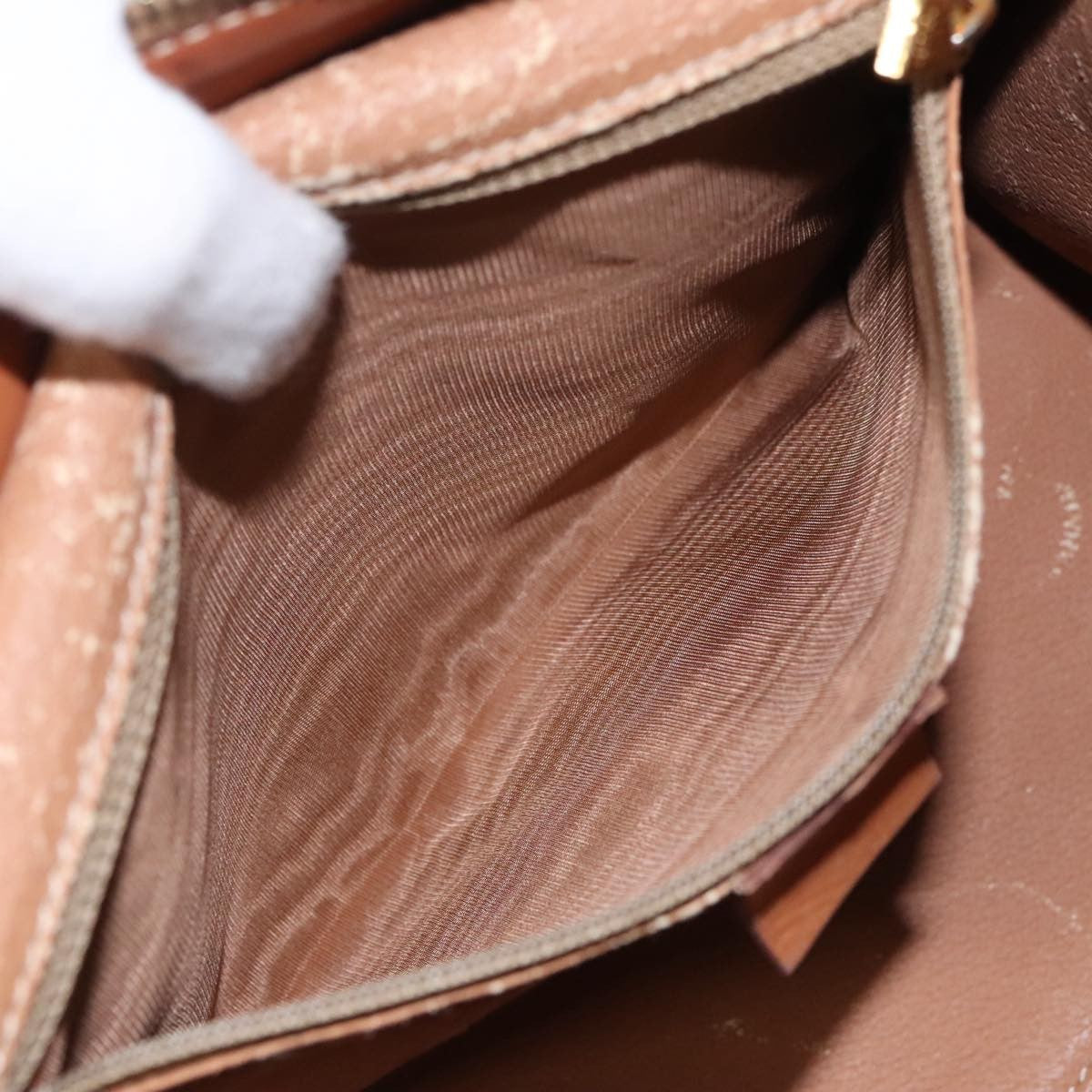 Celine Macadam Handbag Macadam with leather