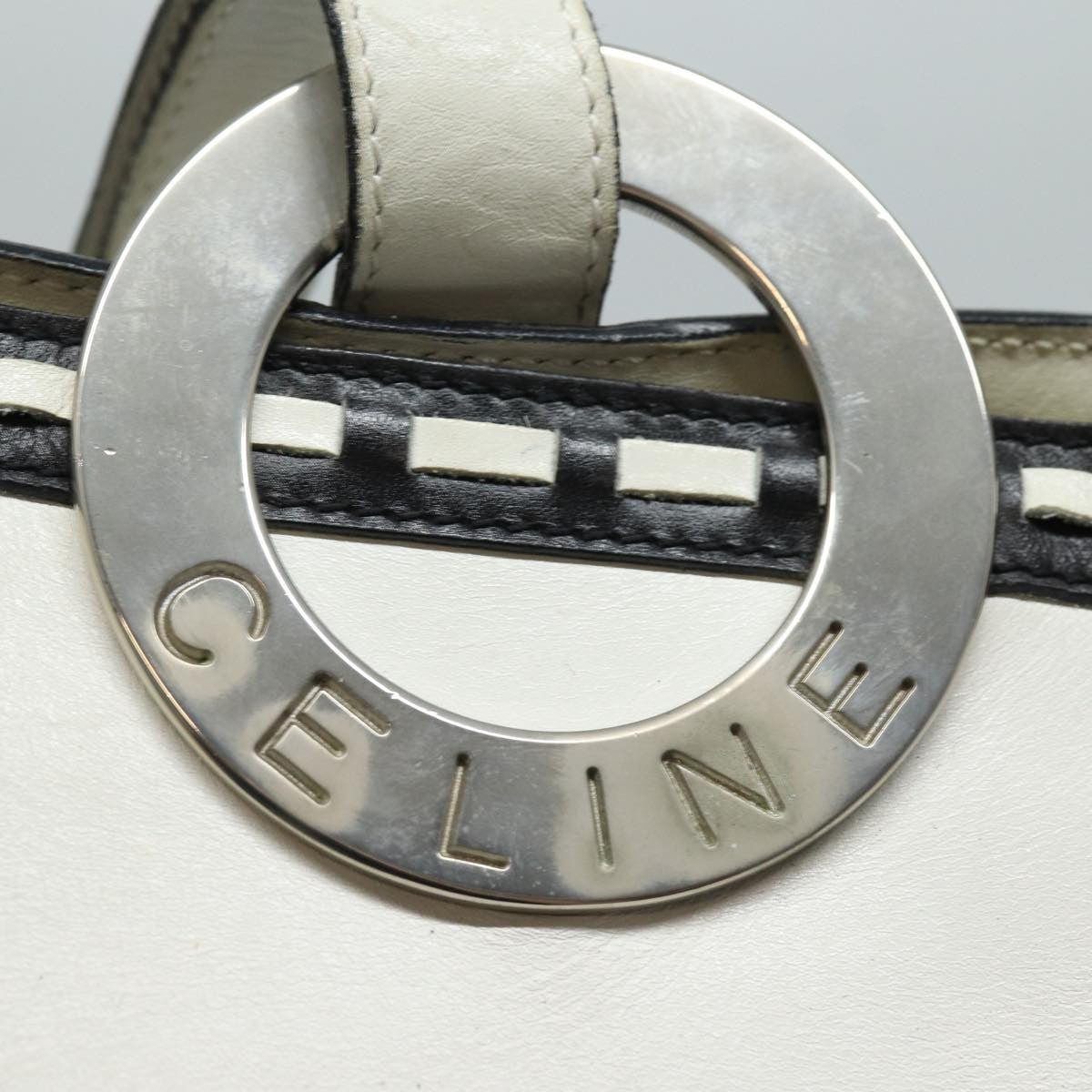Celine Circle logo Leather
