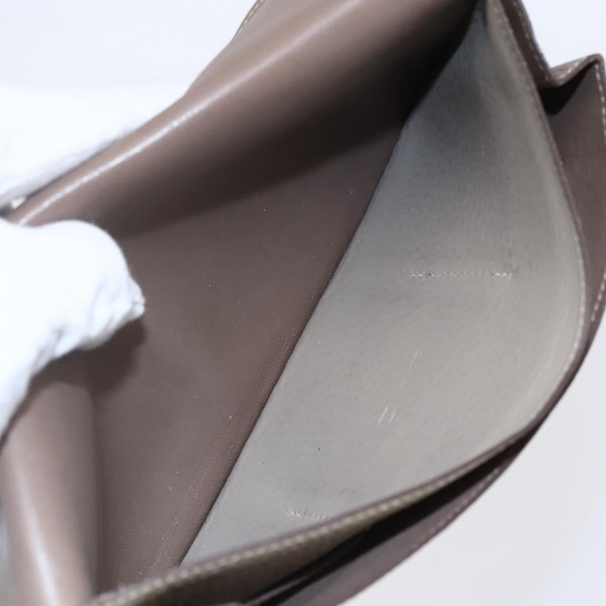 Hermes Dogon Duo Combined Wallet Leather