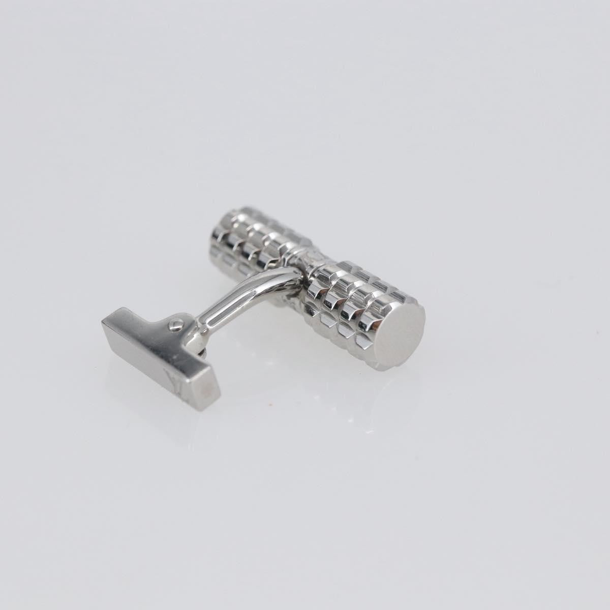 Louis Vuitton Cufflinks Monogram Eclipse Canvas with Metal