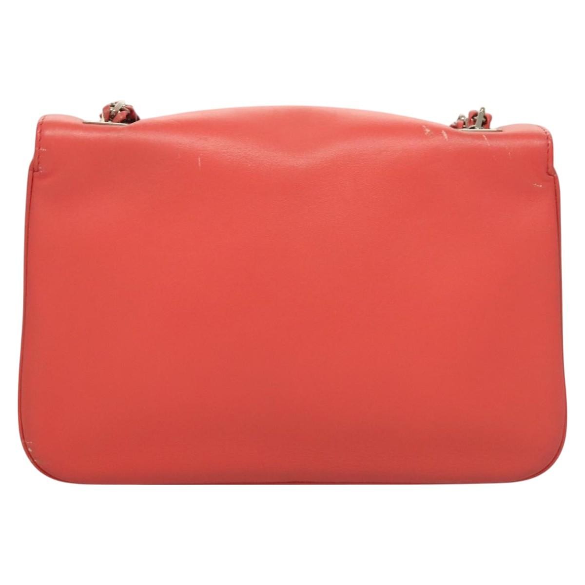 Fendi Be Baguette Flap Bag Leather