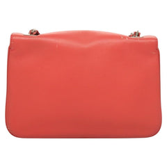 Fendi Be Baguette Flap Bag Leather