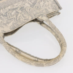 Christian Dior Book Tote Embroidered Canvas