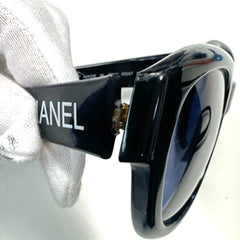 Chanel CHANEL Logo Sunglasses Eye Wear Plastic