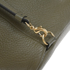 Salvatore Ferragamo Gancini Backpack Leather