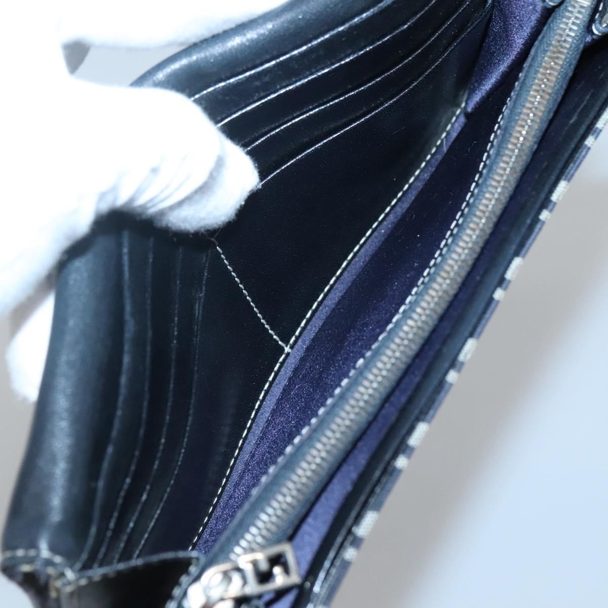 Fendi FF Continental Wallet Canvas