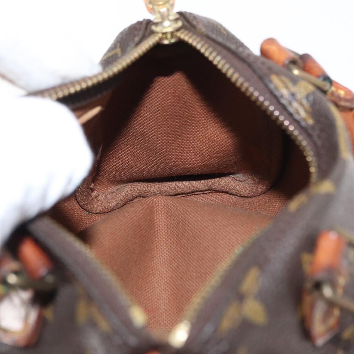 Louis Vuitton Speedy Mini HL Handbag Monogram Canvas