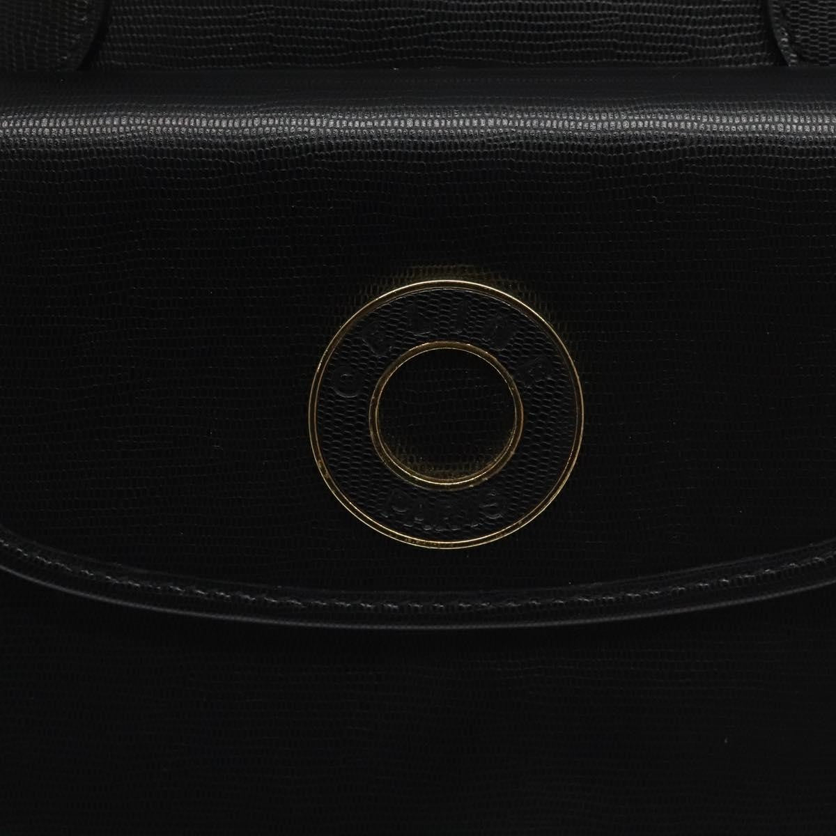 Celine Circle Logo Handbag Leather